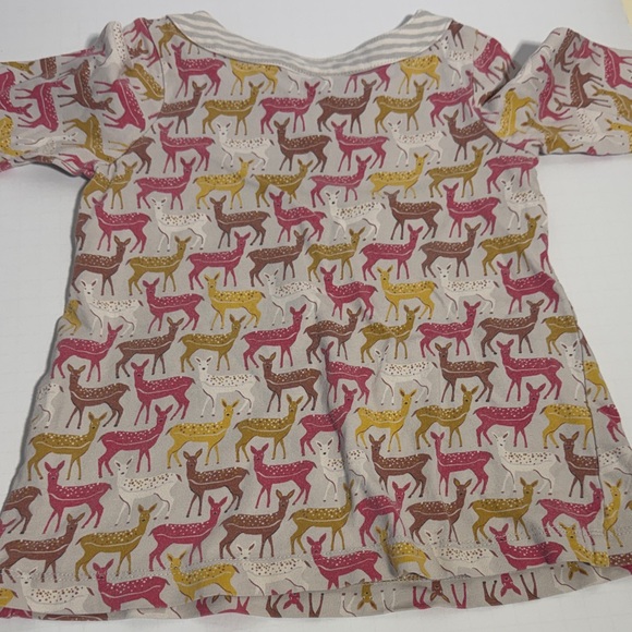 Mini Boden Tunic Deer Print with Pockets Size 2-3 - Picture 6 of 8
